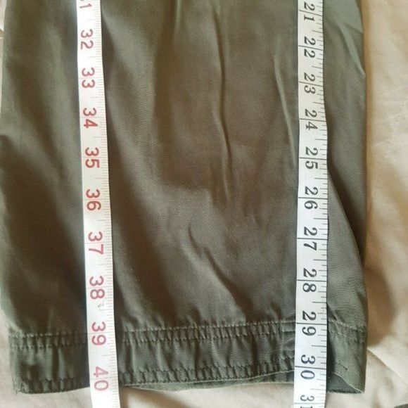 Chico's Pants Army Size 1 Size Medium/8  outdoor Hiking Sporty - Picture 8 of 12